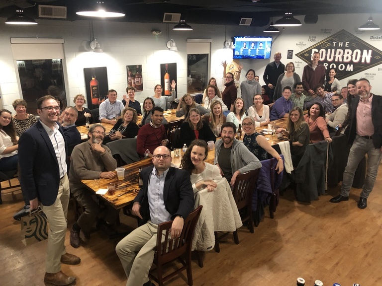 2019 CFF Annual Meeting group dinner